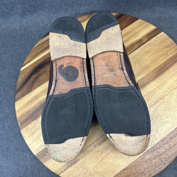 GH Bass & Co Weejuns Mens 10.5 EE Loafers Leather Tassels Burgundy Wine Shoes - Picture 11 of 15